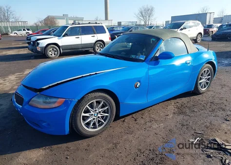 2003 BMW Z4 2.5I from USA, damaged, VIN 4USBT33403LS40565